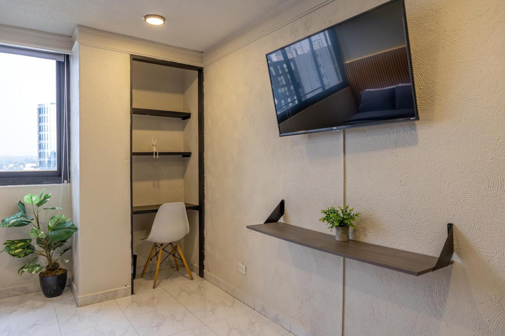 Posh Polanco Stay Tvs And Desks In Each Room Mexico City Exterior photo